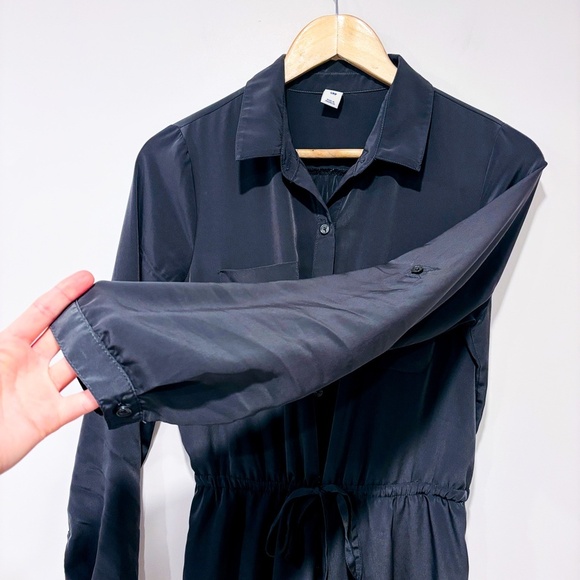 OLD NAVY Charcoal shirt dress - Picture 8 of 9